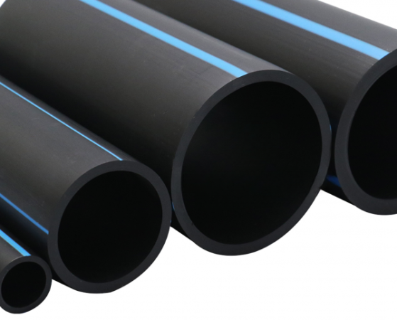 PE Rohr Stange 1m und 1,5 m PN10, PE- 25mm, PE- 32mm, PE- 40 m, PE- 50mm, PE- 63mm, PE- 75mm, PE- 90, PE-110mm, mm, blau oder Schwarz-Blau PN10, 25mm HD Typ: PE-Rohr Stange